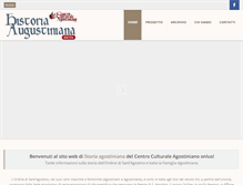 Tablet Screenshot of historiaaugustiniana.net